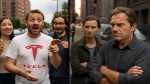 A Tesla Driver Approached Me in a Parking Lot — What He Said Changed Everything
