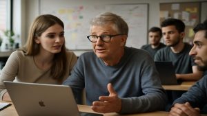 Bill Gates quietly joined his daughter’s startup team—what he discovered shocked other CEOs