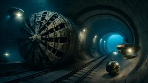 Construction crews break ground on underwater rail tunnel that will forever change how we travel between continents