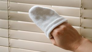 Grandma’s one sock trick makes cleaning blinds effortless—here’s why it works so well