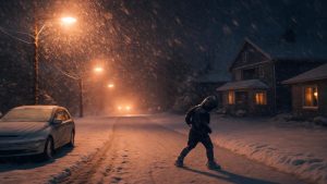 Heavy Snow Hours Away, But Towns Already Feel the Eerie Change in Air