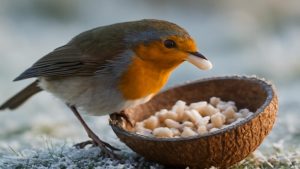 RSPCA reveals the one kitchen item that could save robins in your garden this winter
